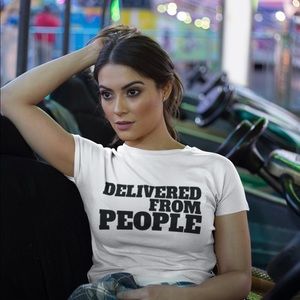 DELIVERED FROM PEOPLE TEE